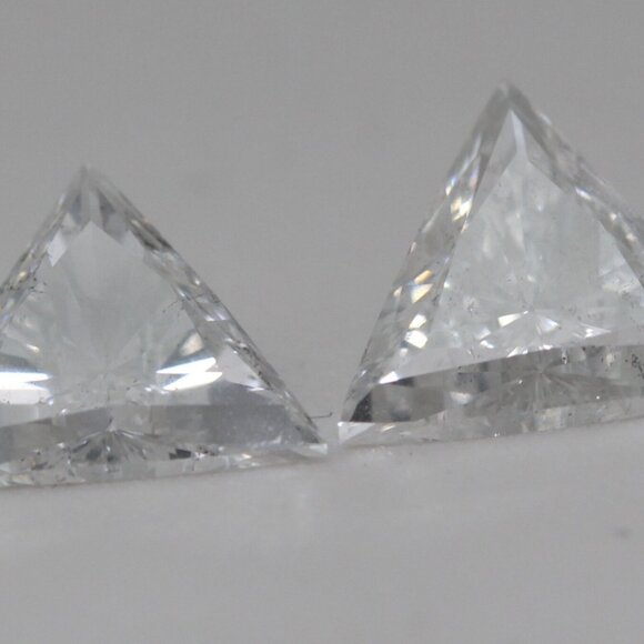 Natural Mined Diamond Studs 14K Gold (2.71 Ct E F Si2) C54100023 - Picture 4 of 6